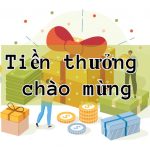 Tiền thưởng chào mừng logo